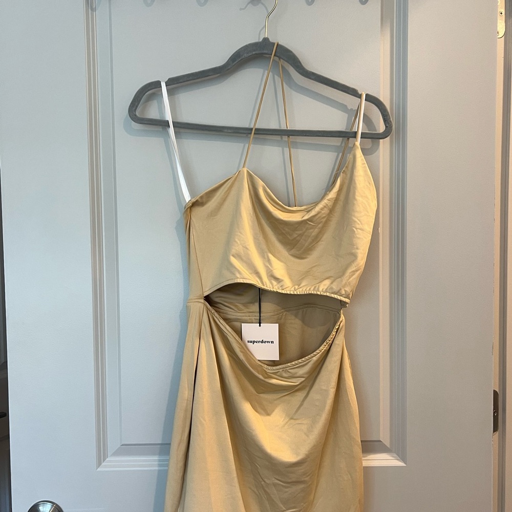 Super Down Mini Dress - image 5